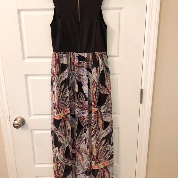 High -Lo Floral Dress Size M - Picture 2 of 4